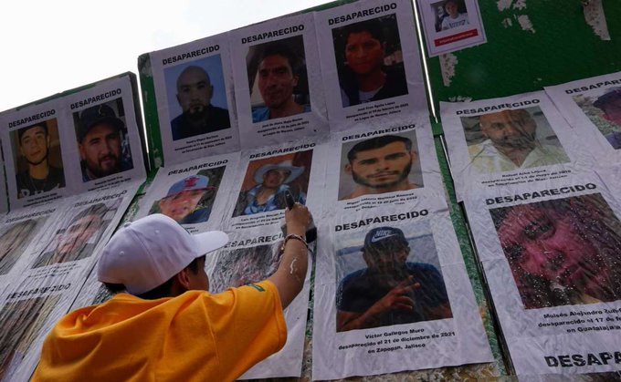 ONU destaca localización de 16 mil personas desaparecidas en México durante 2026