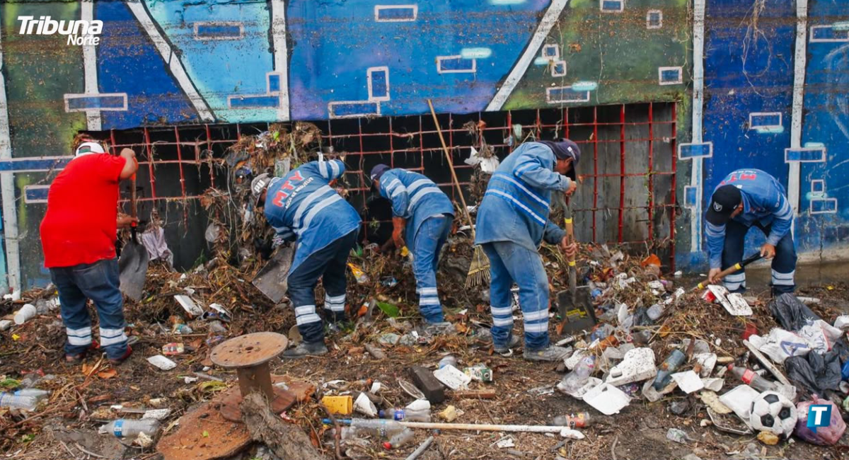 Despliega Ayuntamiento de Monterrey operativo de limpieza en vialidades