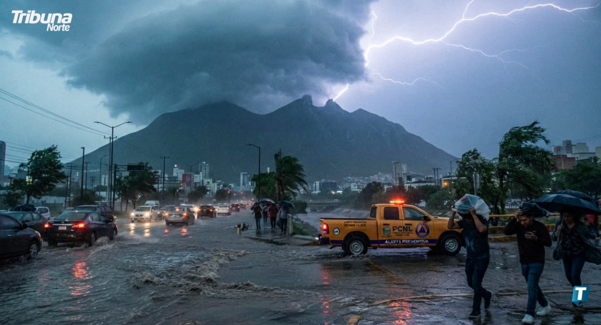 Nuevo León activa alerta meteorológica ante el ingreso del primer frente frío