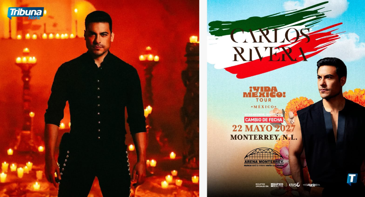 Postpone Carlos Rivera presentación en la Arena Monterrey debido a intervención quirúrgica