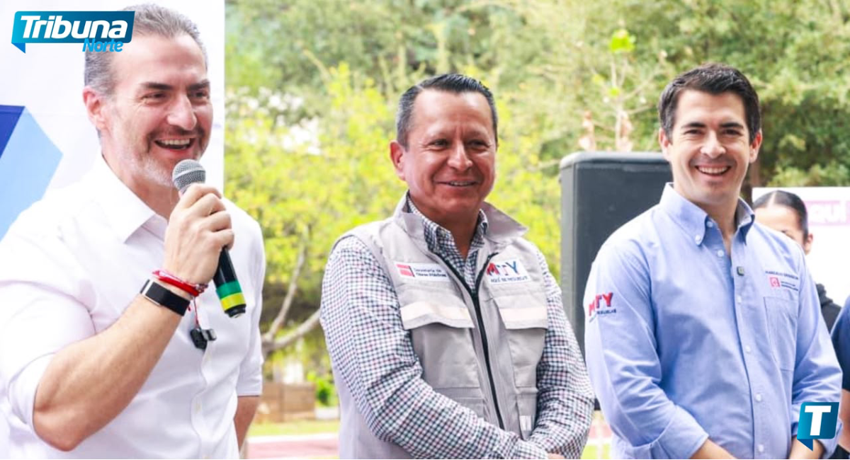 Encabeza Adrián de la Garza inicio de obras públicas en colonias del sur de Monterrey