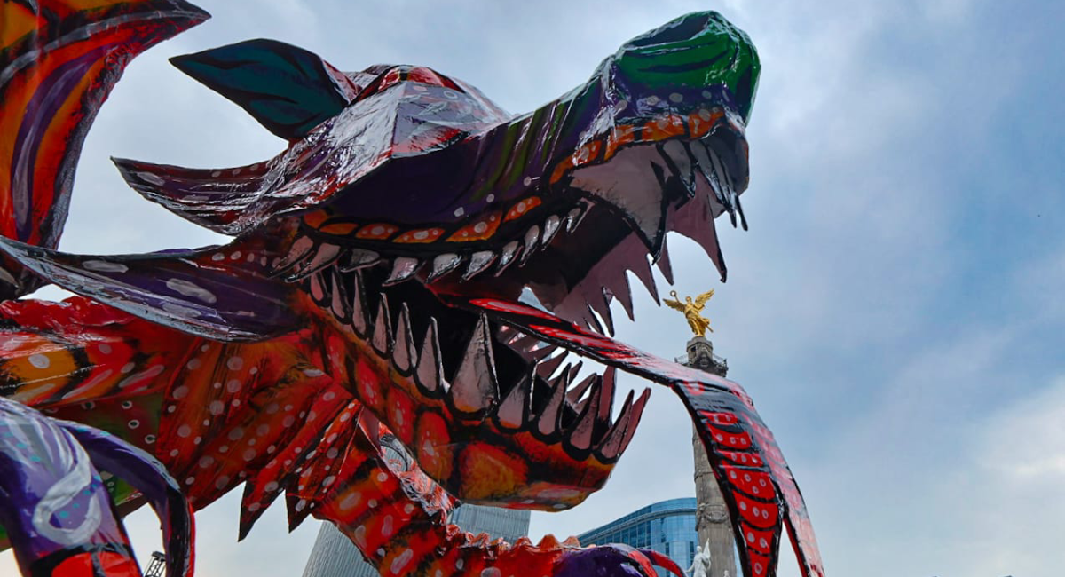 Alebrijes monumentales llenan calles de la CDMX con su tradicional desfile