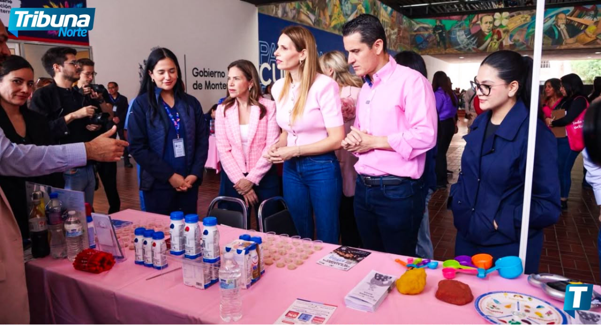 Gobierno de Monterrey impulsa la salud y prevención del cáncer de mama con feria de servicios