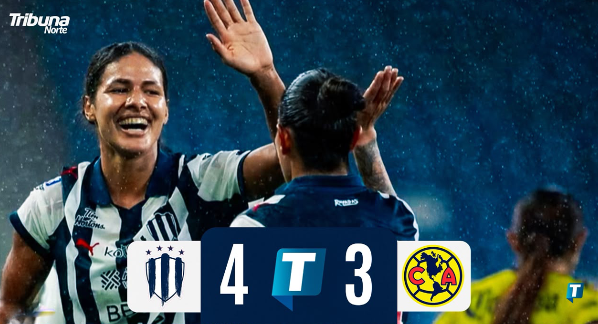 Vence Rayadas 4-3 al América en un emocionante duelo por el liderato de la Liga MX Femenil