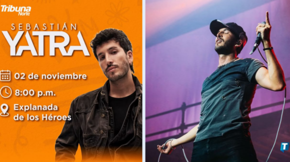 Samuel García anuncia a Sebastián Yatra en Monterrey por el Festival Santa Lucía 2026