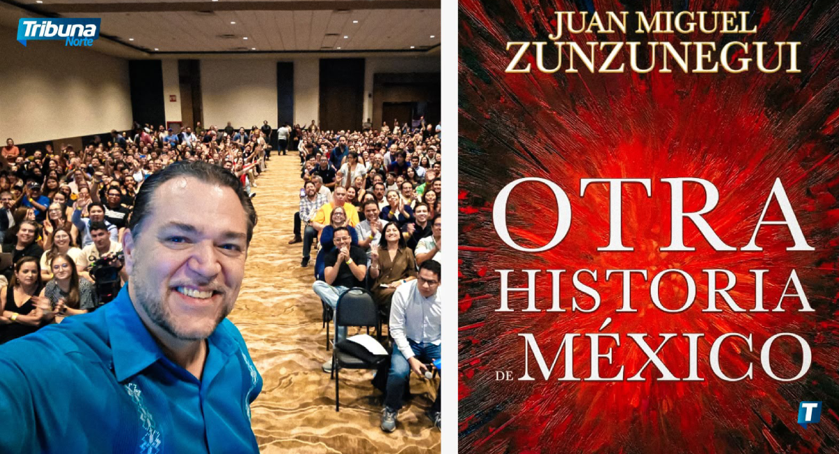 Cuestiona Juan Miguel Zunzunegui los mitos de la historia nacional en la FIL Monterrey 2026
