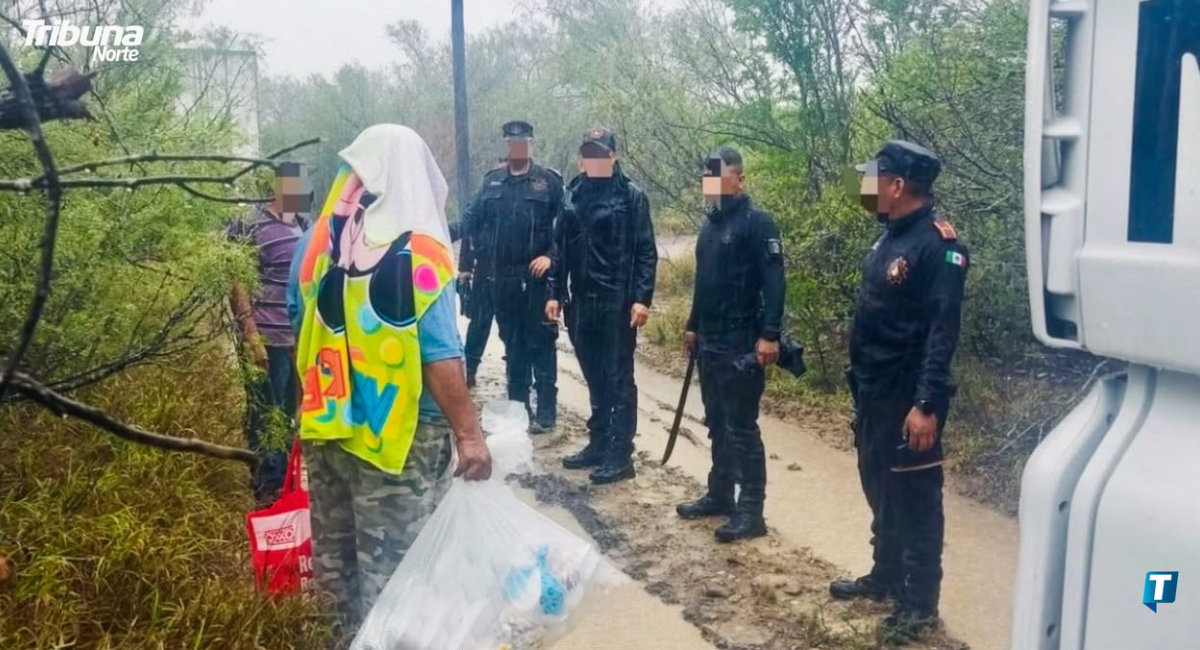 Despliegan elementos de Fuerza Civil operativo de apoyo a transportistas en Nuevo León