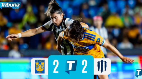 Tigres Femenil rescata el empate ante Rayadas en vibrante edición del Clásico Regio 47