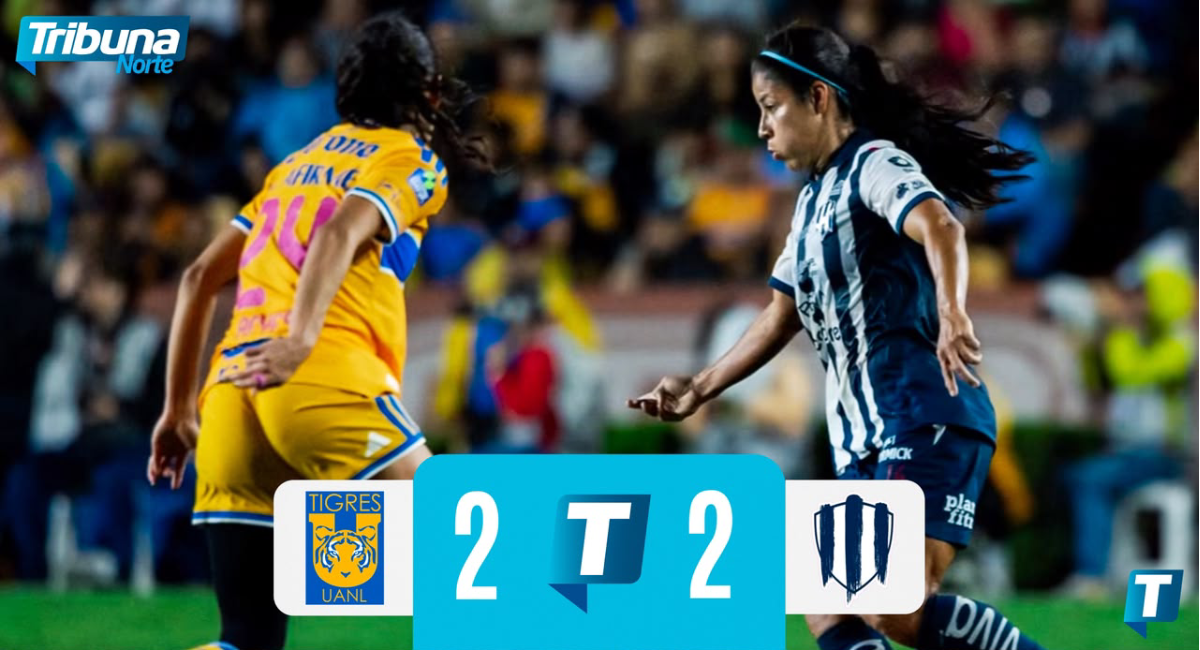 Tigres Femenil rescata el empate ante Rayadas en vibrante edición del Clásico Regio 47
