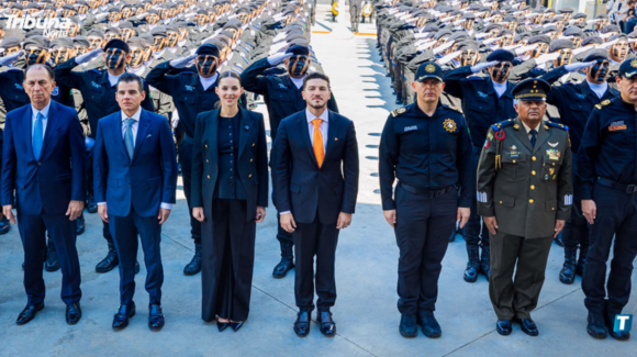 NL: Samuel García encabeza graduación de 200 elementos de Fuerza Civil
