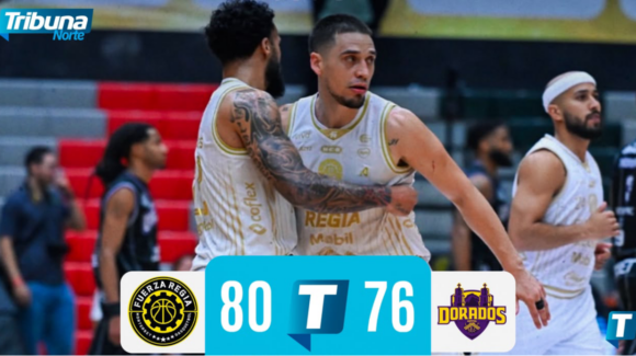 Con 18 triples, Fuerza Regia se impone 101-90 ante Dorados en el arranque de la serie