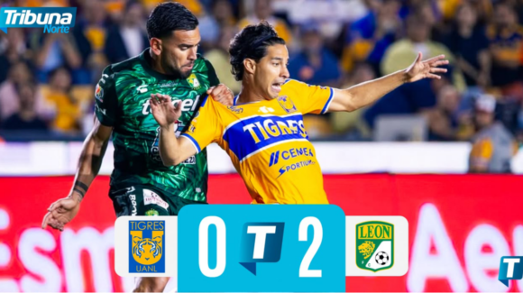 Tigres cae ante León en ‘El Volcán’ y reduce sus opciones de Liguilla en el Apertura 2026