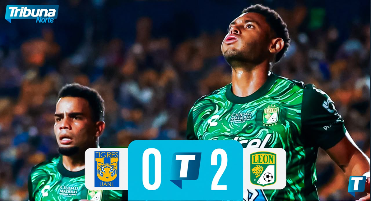 Derrota 0-2 en ‘El Volcán’ ante León deja a Tigres con escasas opciones de Liguilla en el Apertura 2026