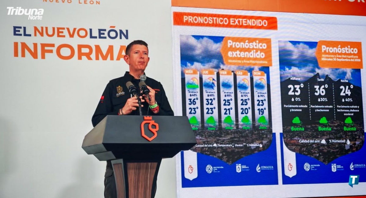 Despliega Protección Civil de Nuevo León operativo de vigilancia ante lluvias intensas en el estado