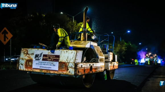 NL: Centro SICT supervisa modernización vial en tramo de la Carretera Nacional