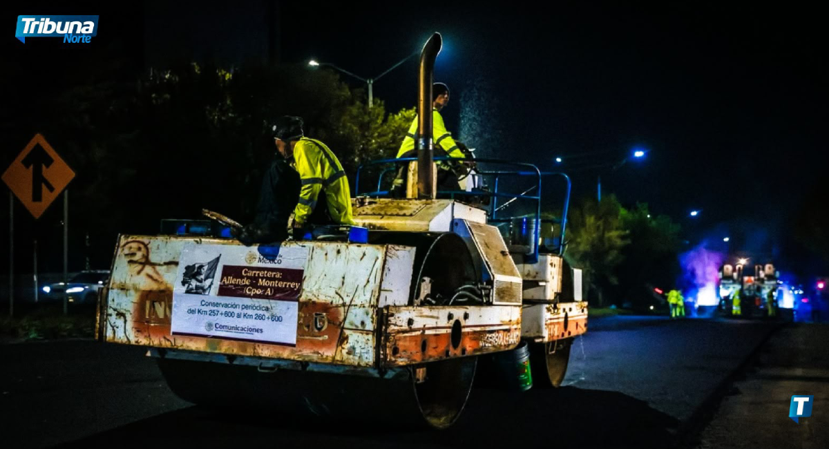 Supervisa Centro SICT modernización vial en tramo de la Carretera Nacional