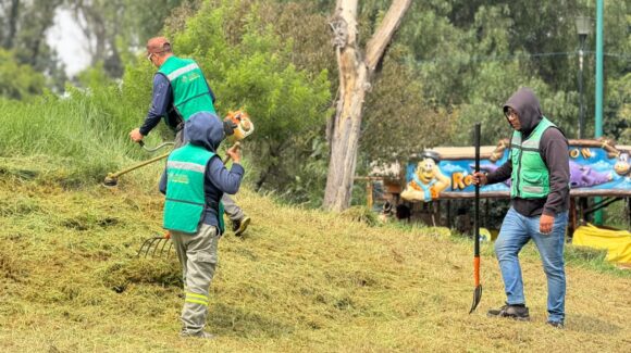 Retiran más de 70 toneladas de residuos del Parque Tezozómoc, en alcaldía Azcapotzalco de la CDMX