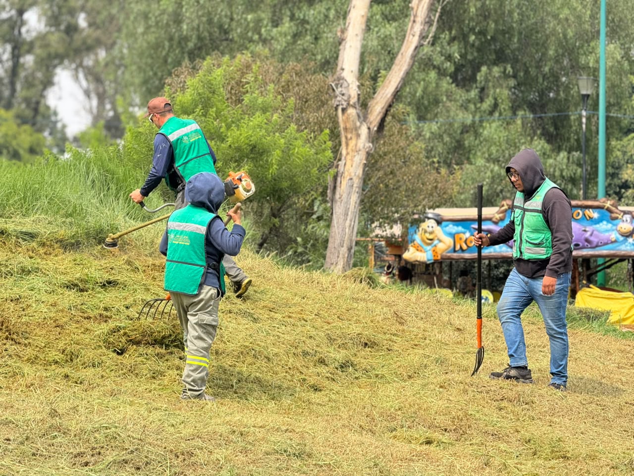 Retiran más de 70 toneladas de residuos del Parque Tezozómoc, en alcaldía Azcapotzalco de la CDMX
