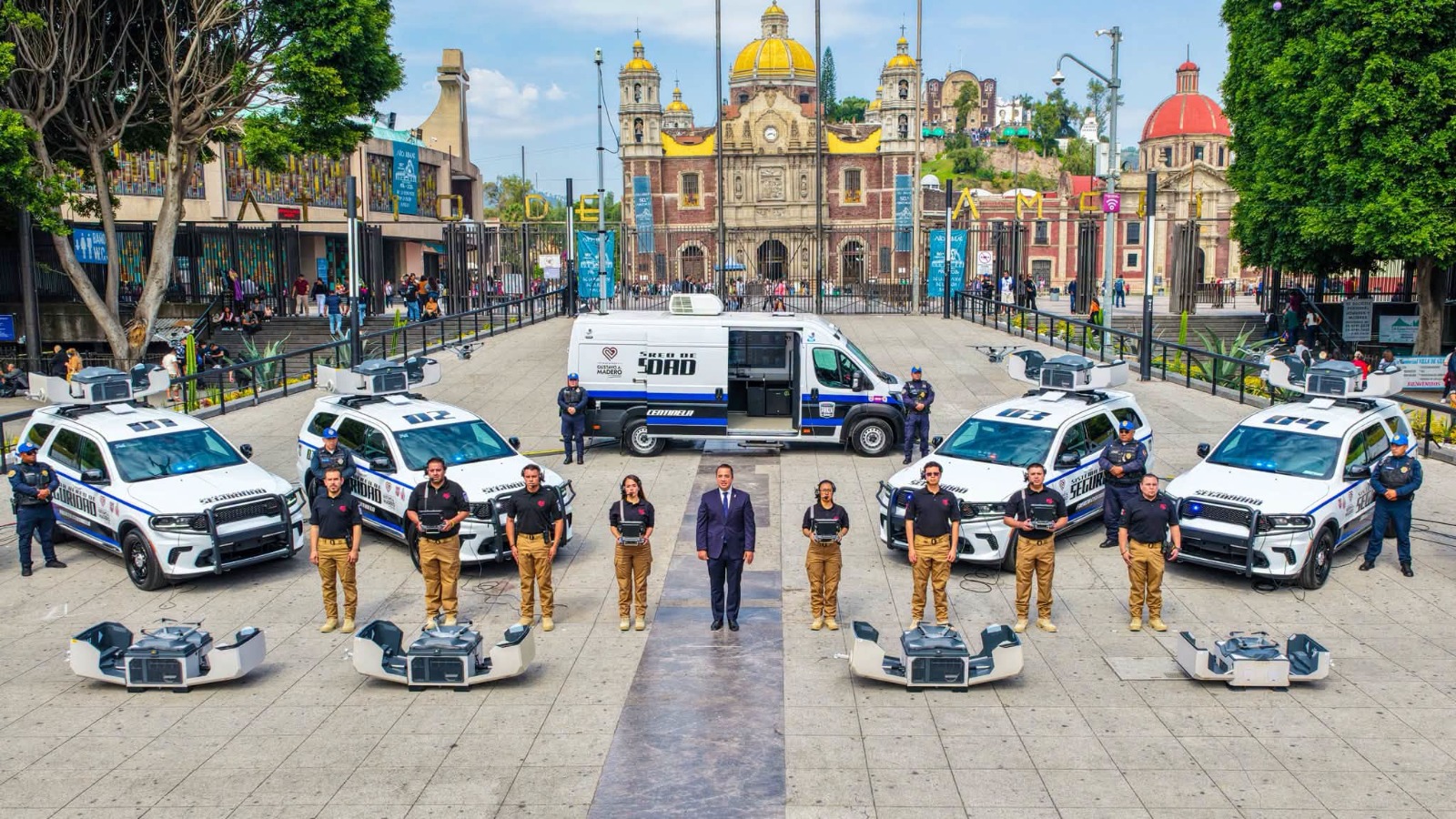 Suma alcaldía Gustavo A. Madero en la CDMX ocho drones para seguridad
