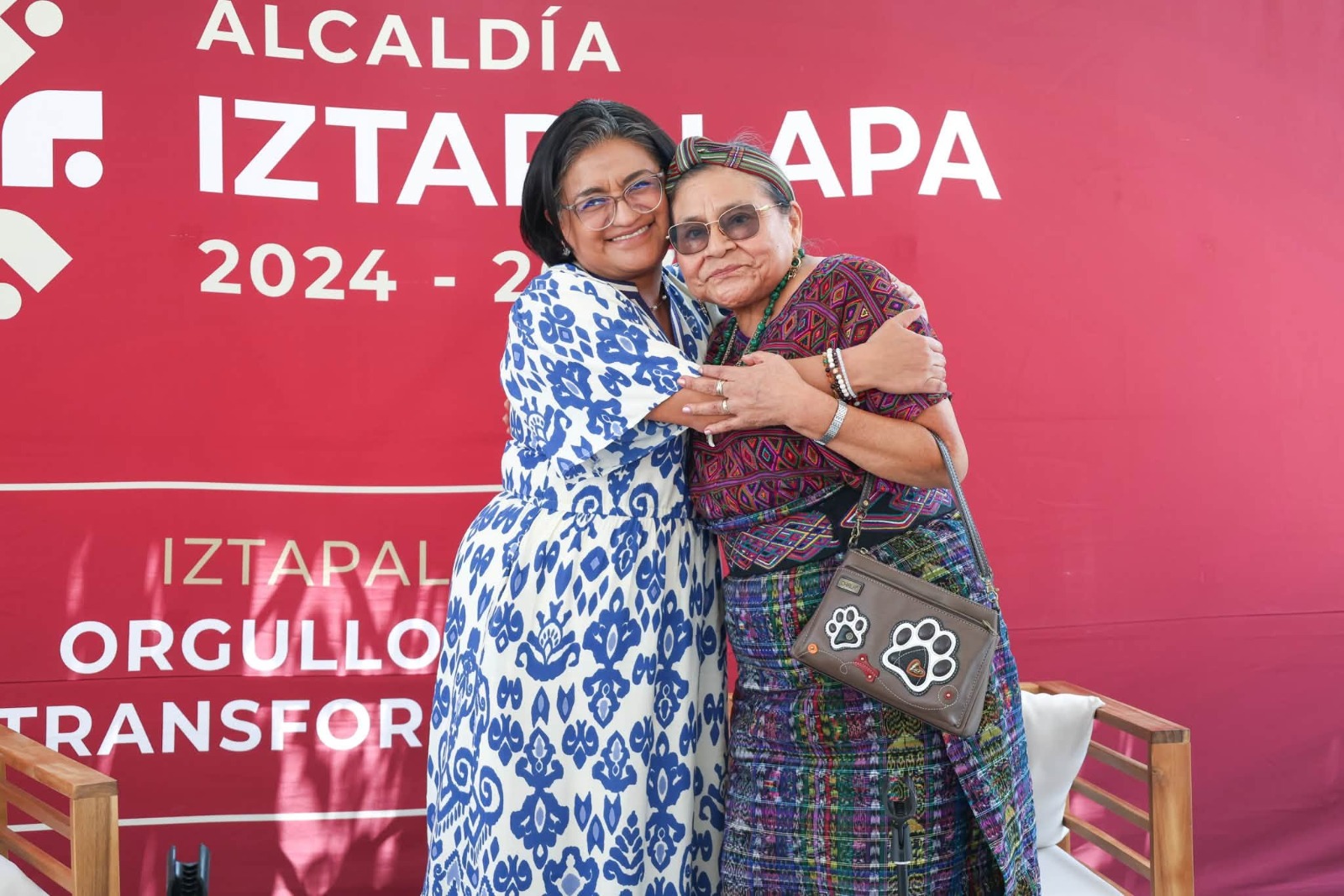 CDMX: Rigoberta Menchú se suma a la lucha contra el cáncer en Iztapalapa