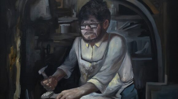 Dedican exposición a la obra de Daniel Manrique, el muralista del barrio