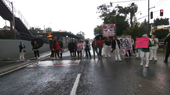 Retiro de bloqueos de trabajadores del IMSS, conforme a derecho: SSC