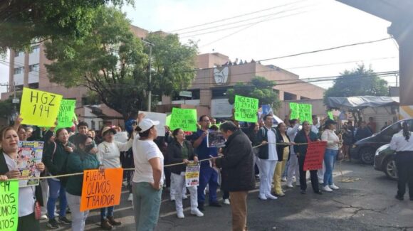 Anuncian trabajadores del IMSS megamarcha este martes 13 en la Ciudad de México