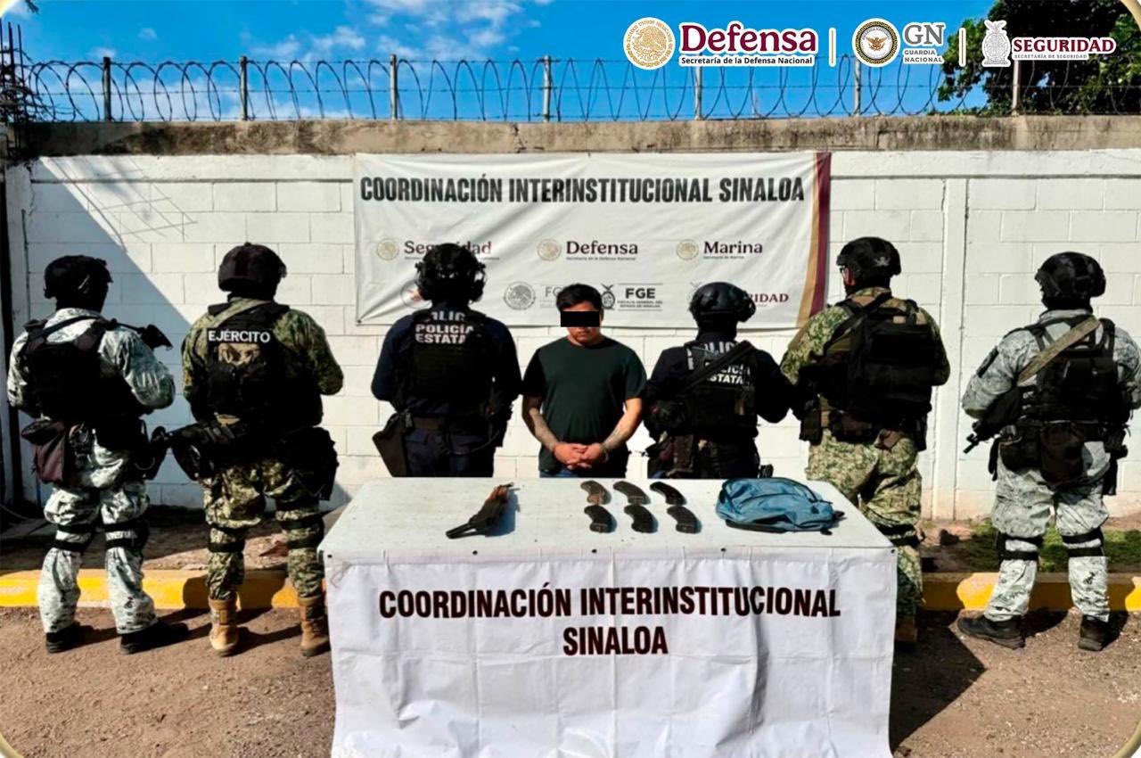 Imponen prisión preventiva a ‘El Talibán’, presunto operador de Los Chapitos detenido en Mazatlán
