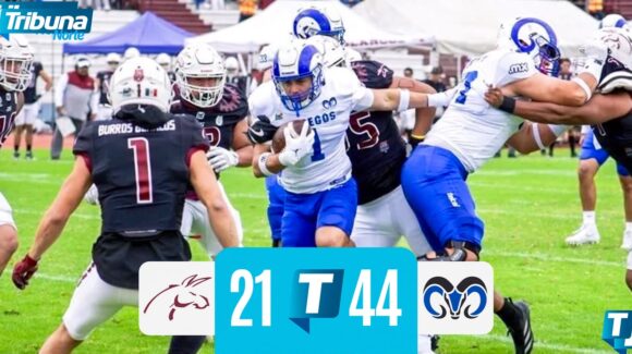 Borregos Monterrey vence 44-21 a Burros Blancos y mantiene invicto en ONEFA 2026