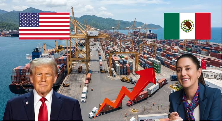 México rompe récord de exportaciones a EU: Vende 419.3 mil millones de dólares en ocho meses