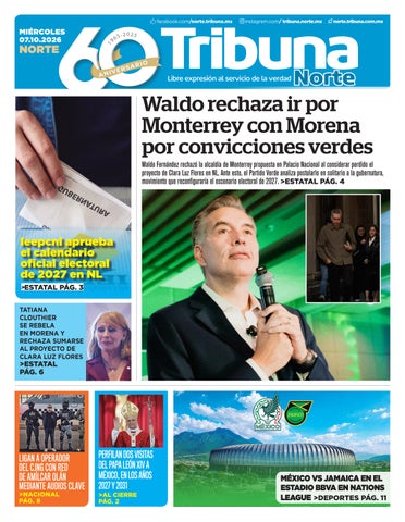 Cubierta de la versión impresa del 06 Oct 2026