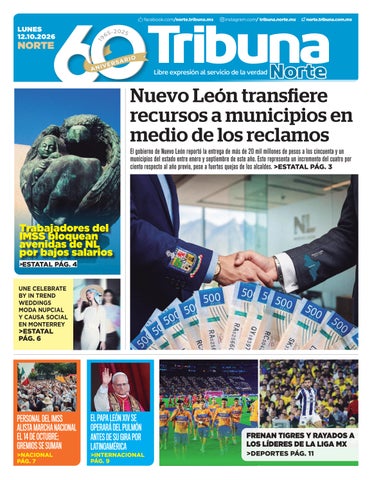 Cubierta de la versión impresa del 11 Oct 2026