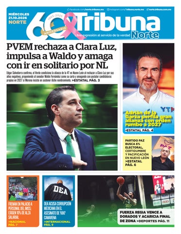 Cubierta de la versión impresa del 20 Oct 2026