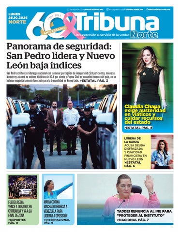 Cubierta de la versión impresa del 25 Oct 2026